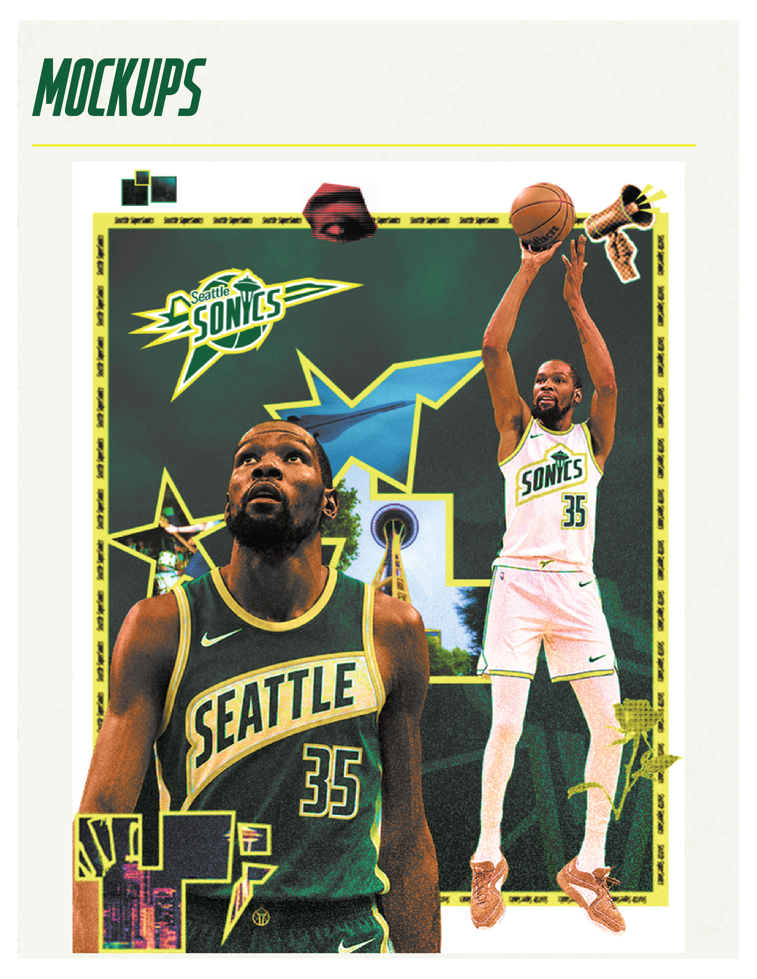 Seattle Supersonics Rebrand